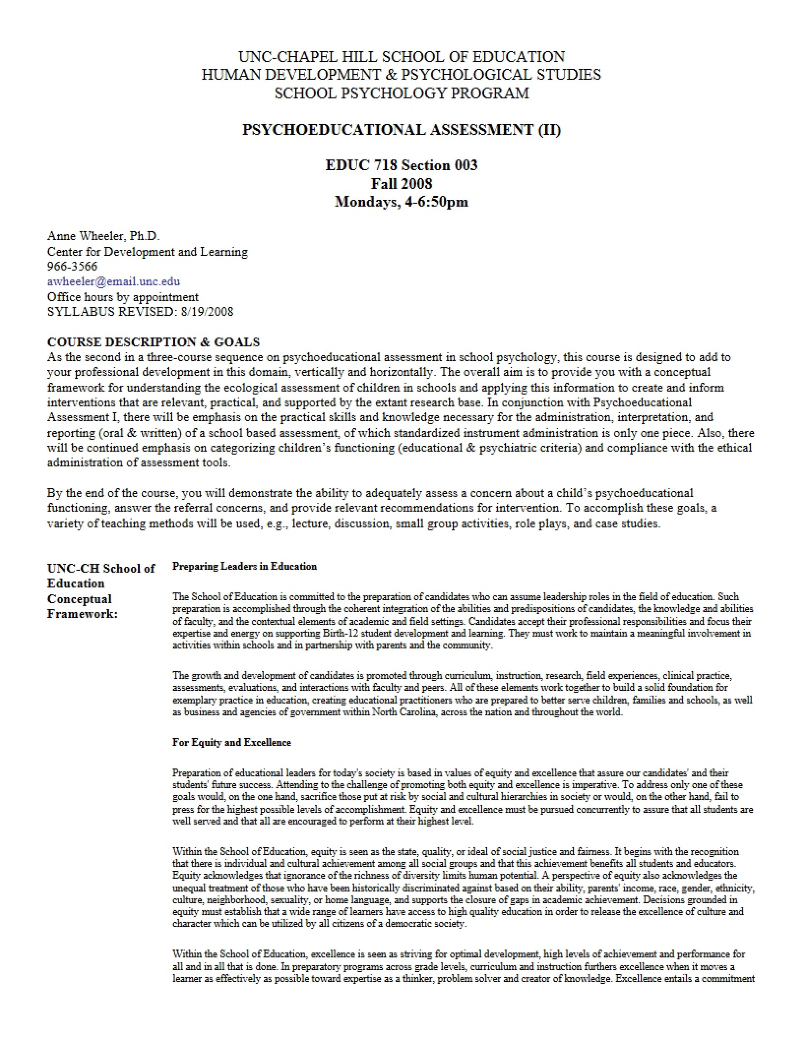Syllabus Psych Assessment and Intervention