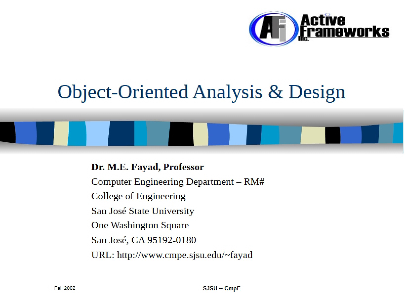 Identification of Objects (Part 2)