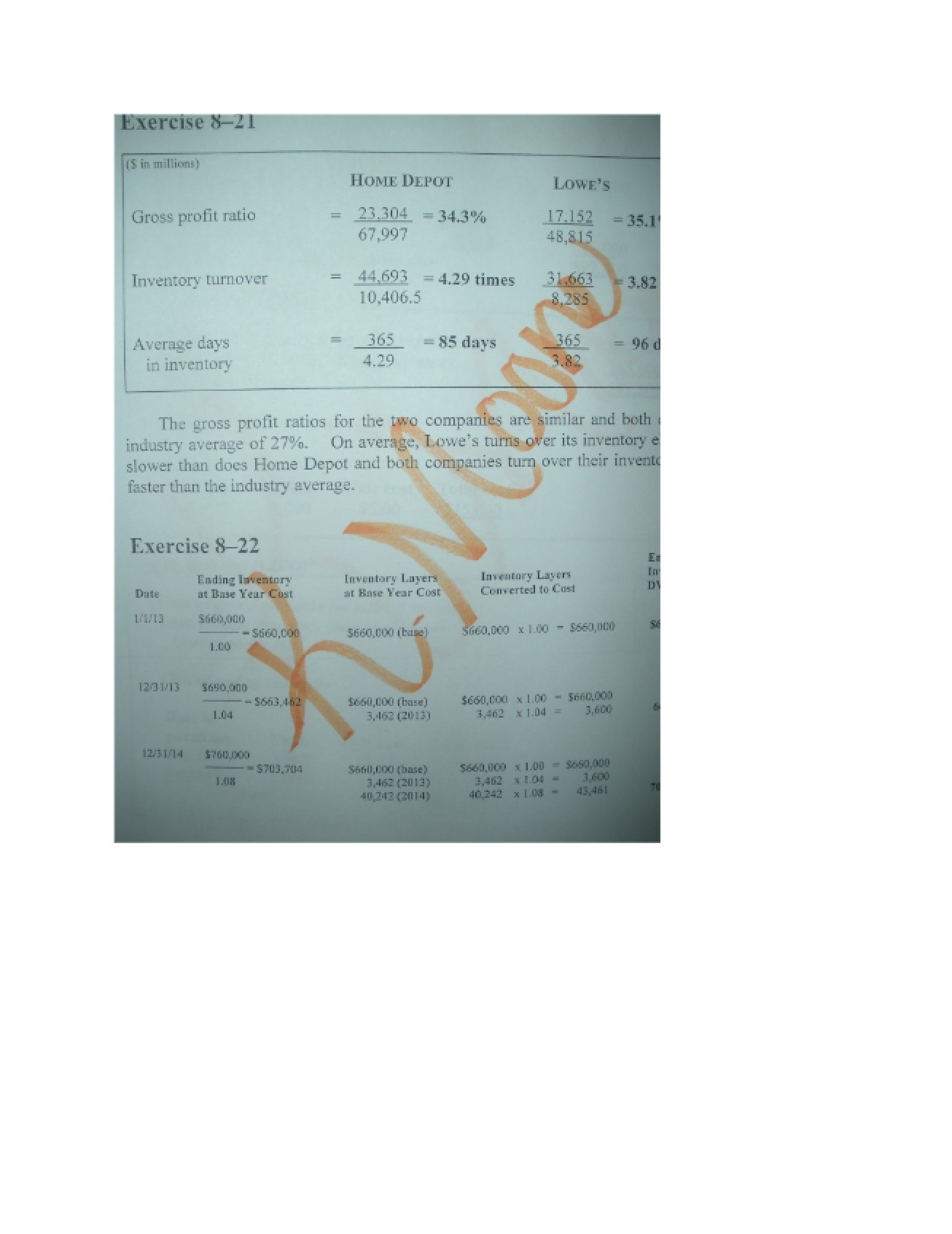 Practice Problems for Cost Accounting