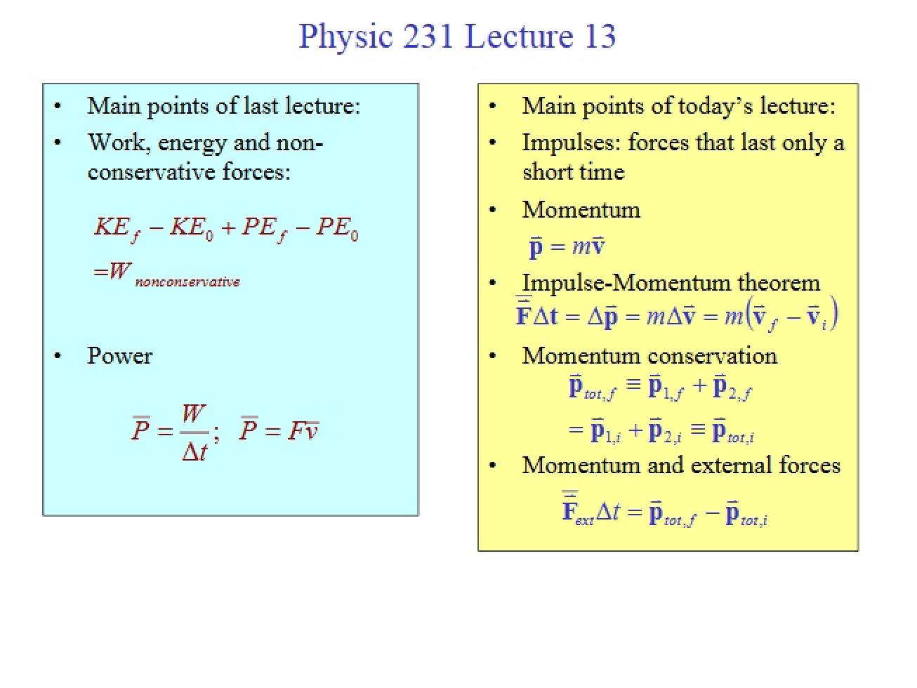 Lecture 13