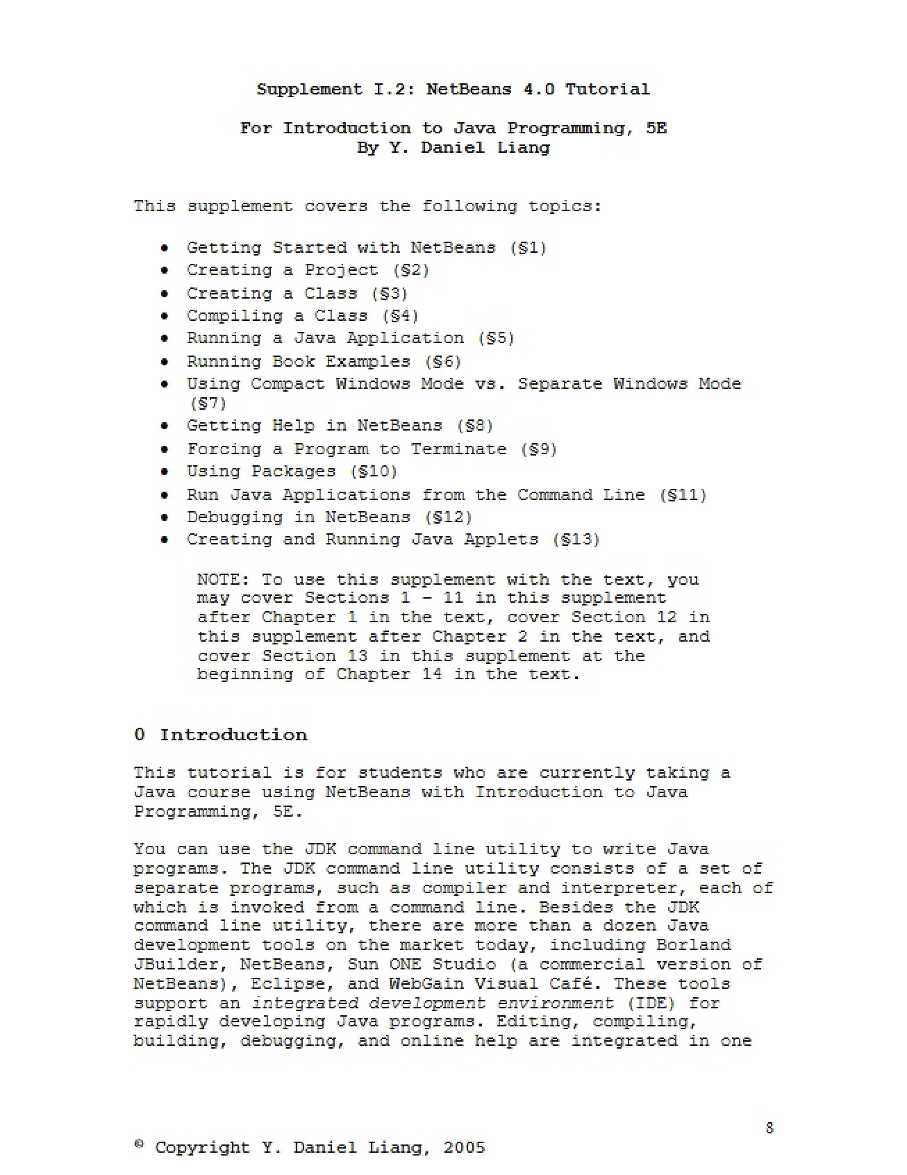 Introduction to Programming in Java
