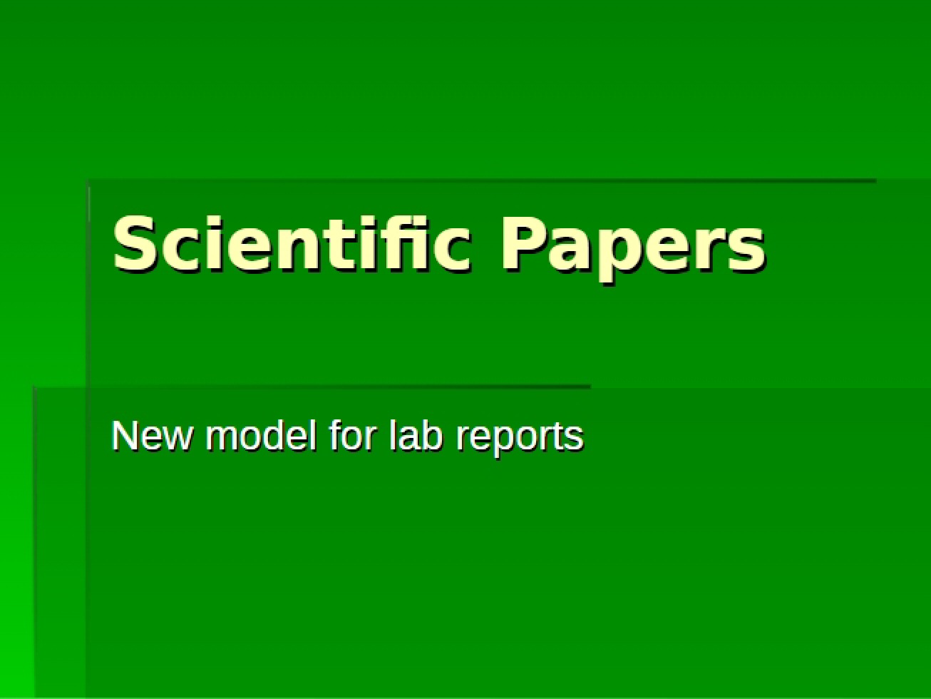 Papers in Science