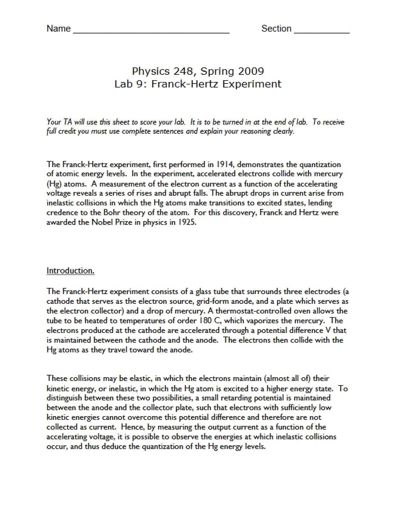 Lecture Twenty-Nine