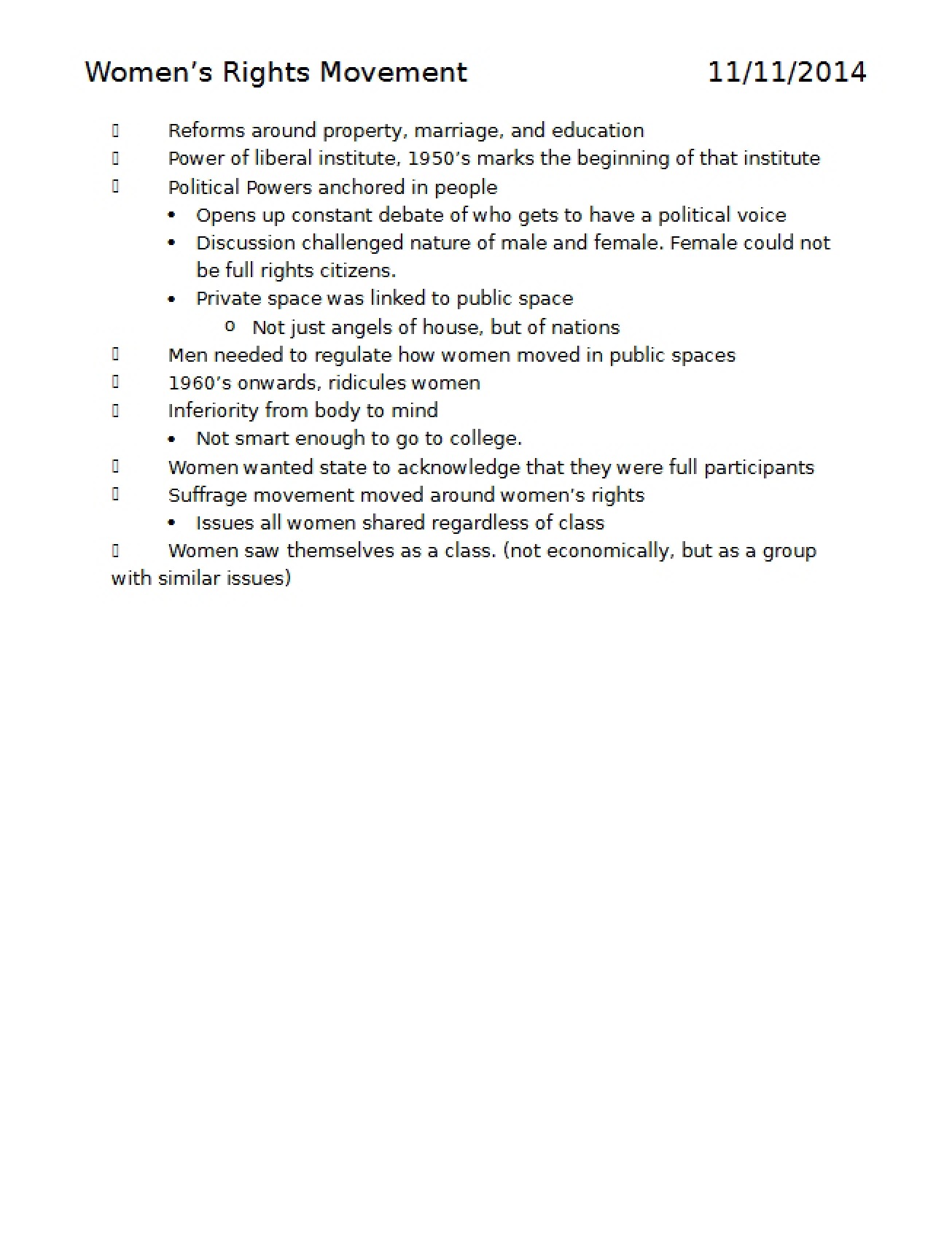 Movement for the Rights of Women