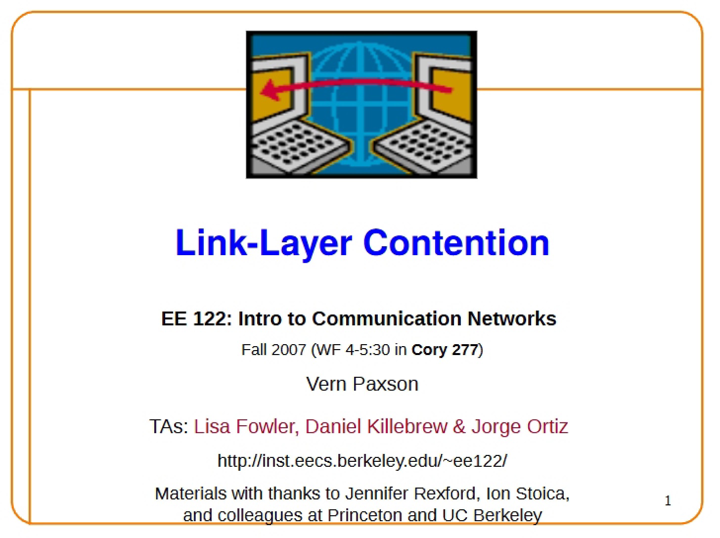 Link Layer Contention