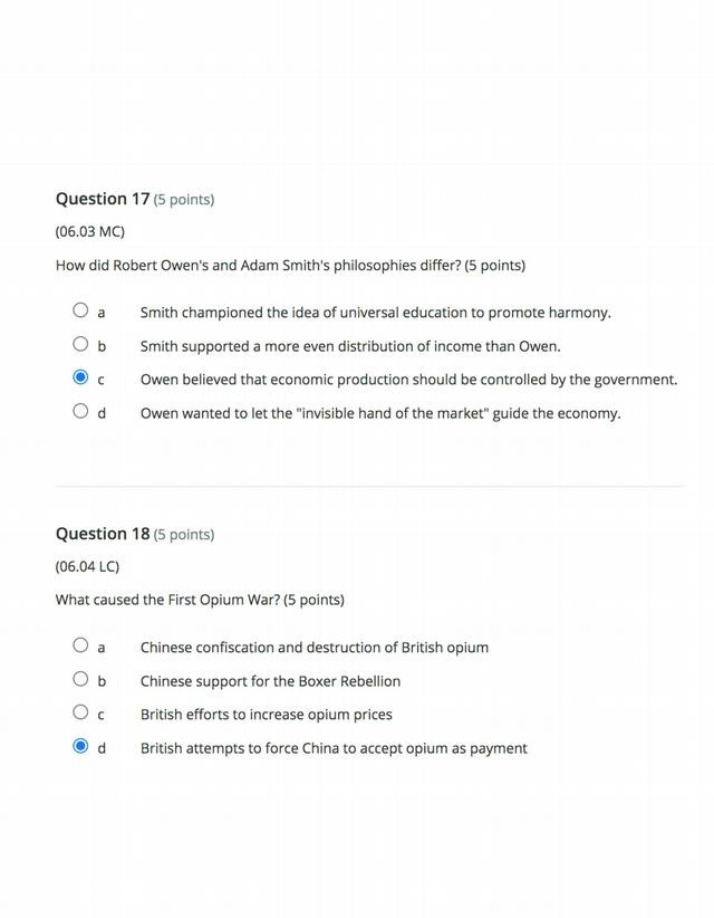 Social Studies 2408 Exam Questions