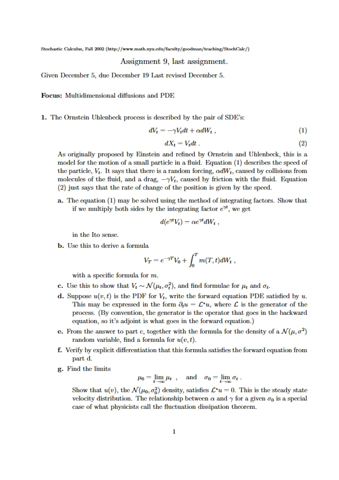Ito Integral and Brownian Motion