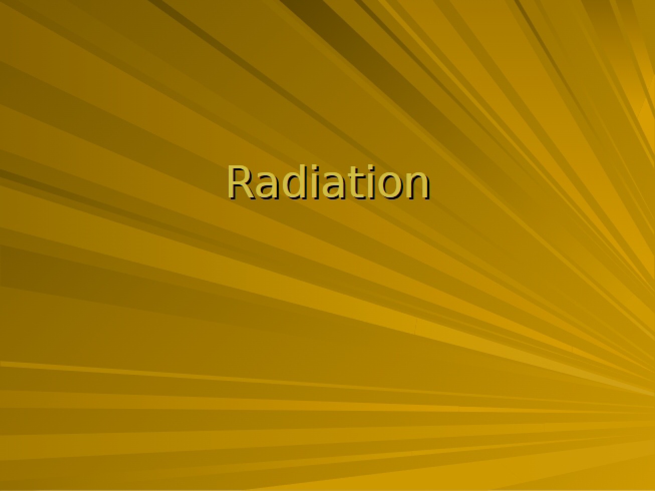 Radiation Physics