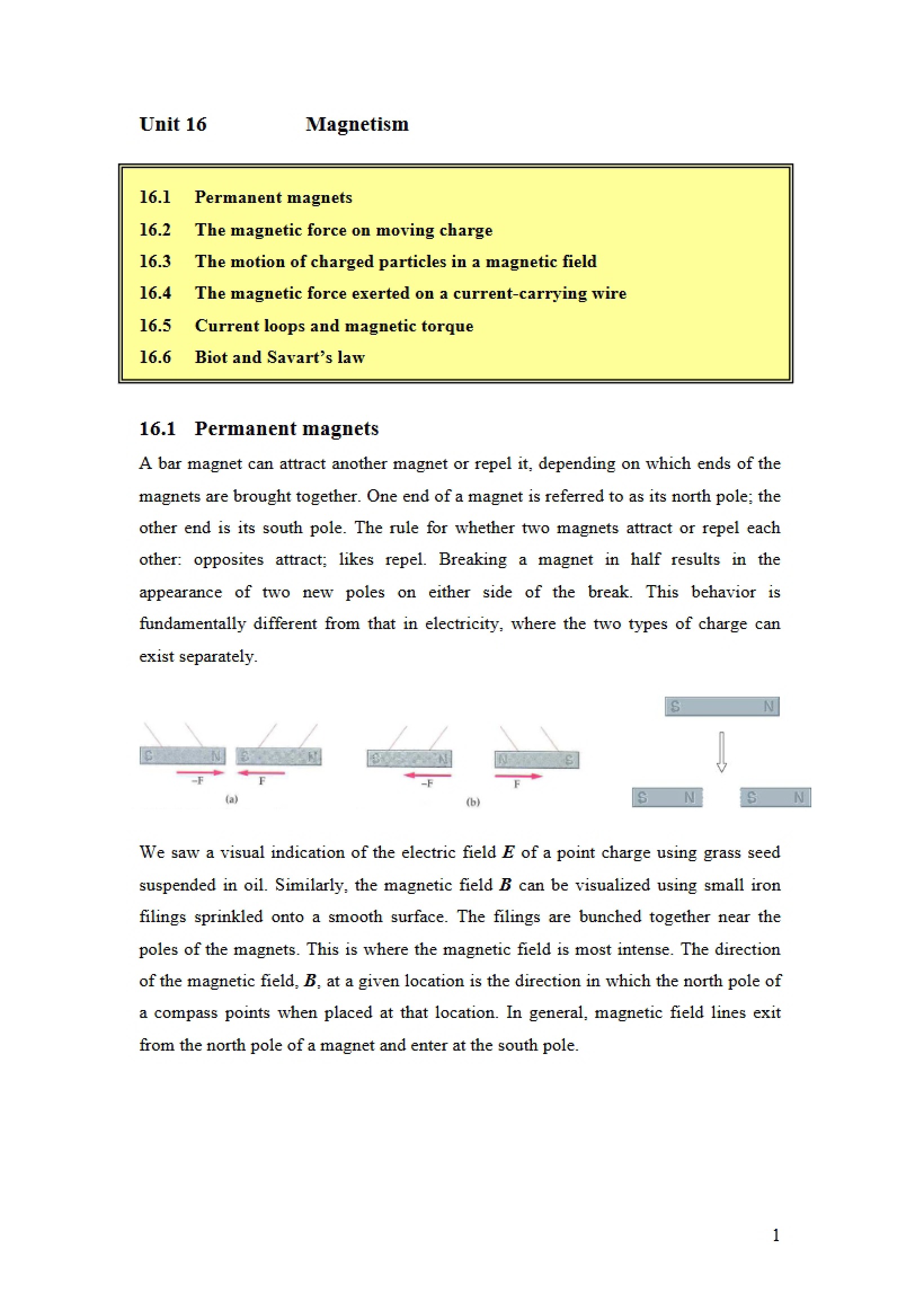 Unit 15 Calculus-Based Physics I