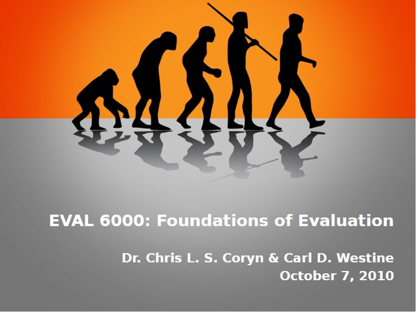 Evaluation Theories