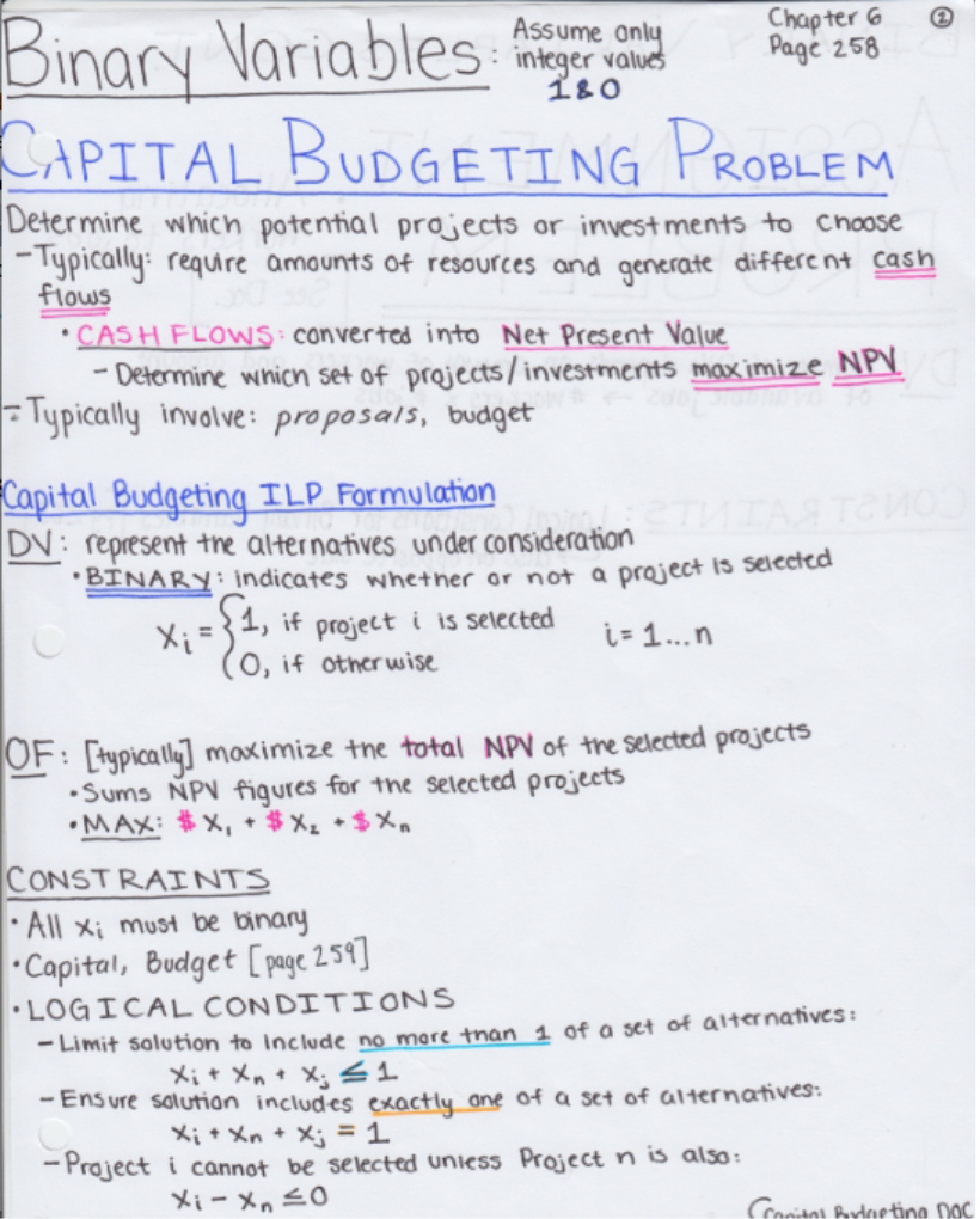 Class Materials for Quant Methods