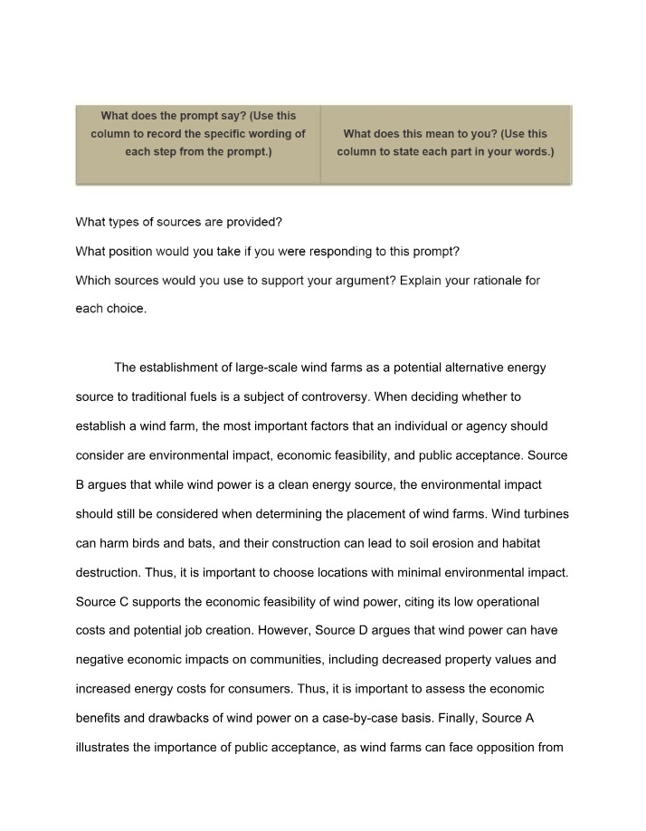 Wind Farms - Environmental Factors to Consider