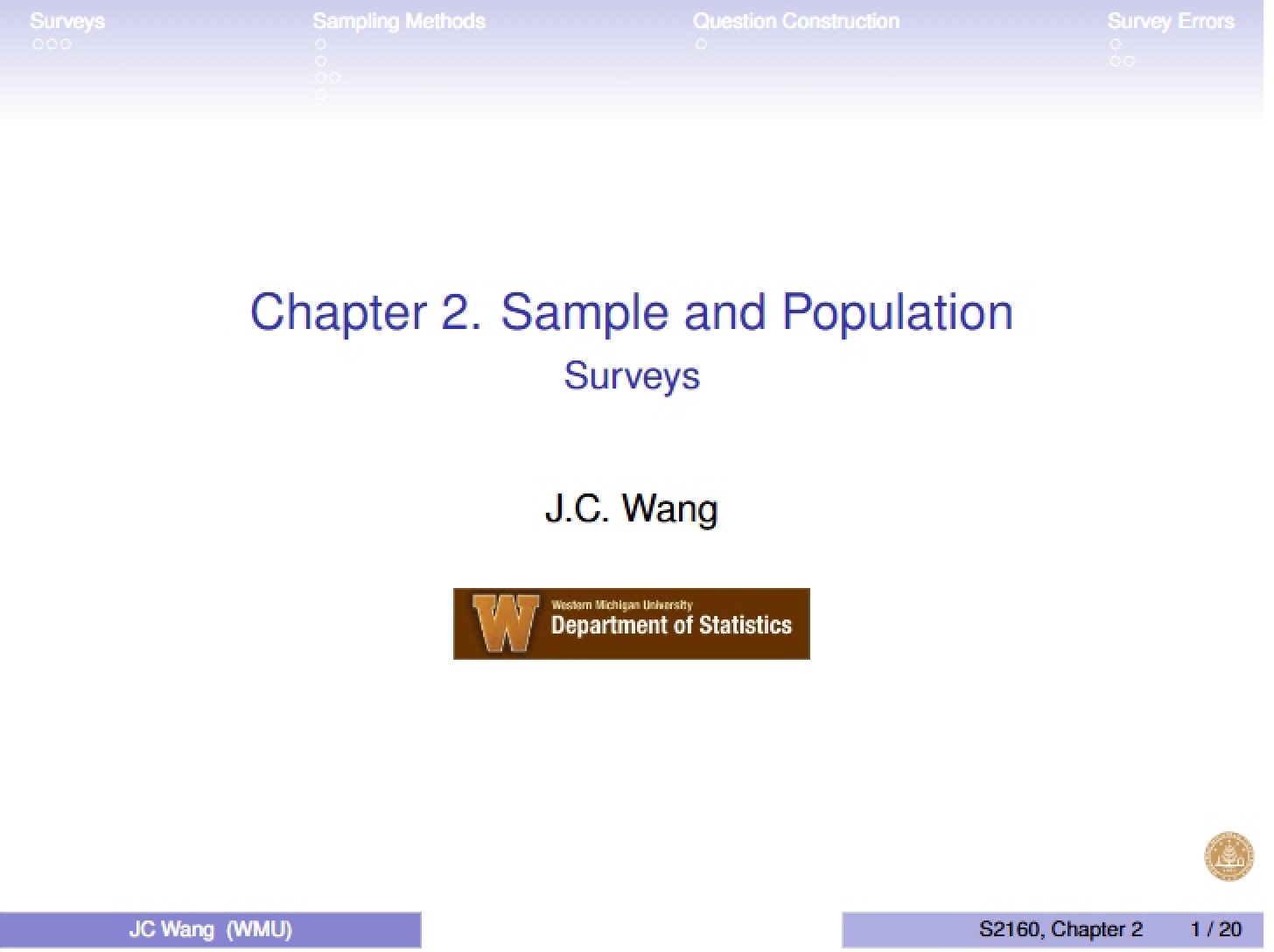 Populations vs Samples
