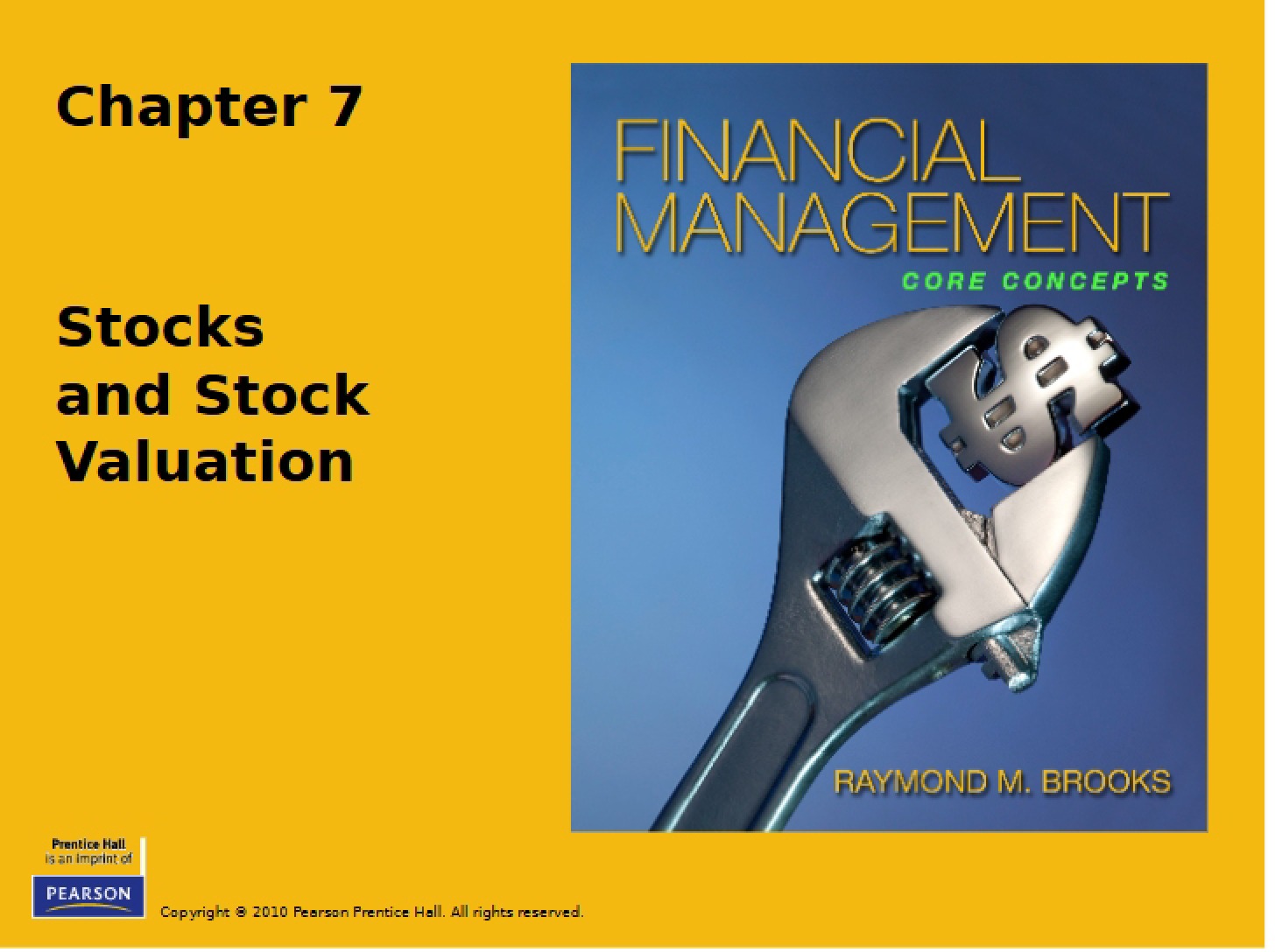 Valuation of Stocks