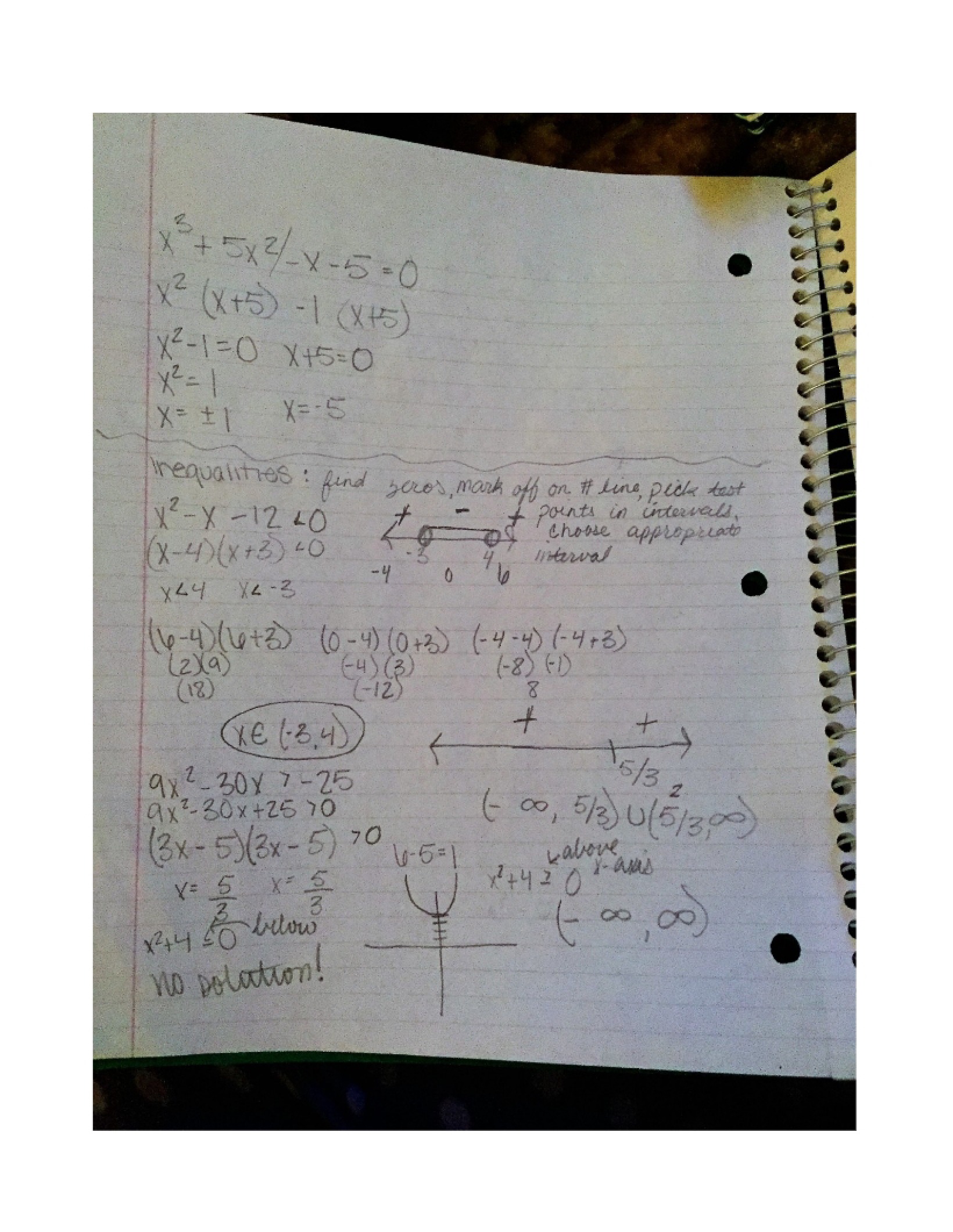 Precalculus Notes Set 1