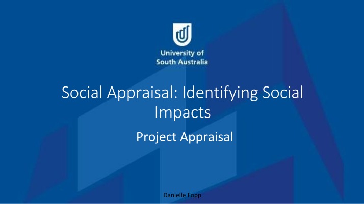 Review of Social Appraisal PowerPoint