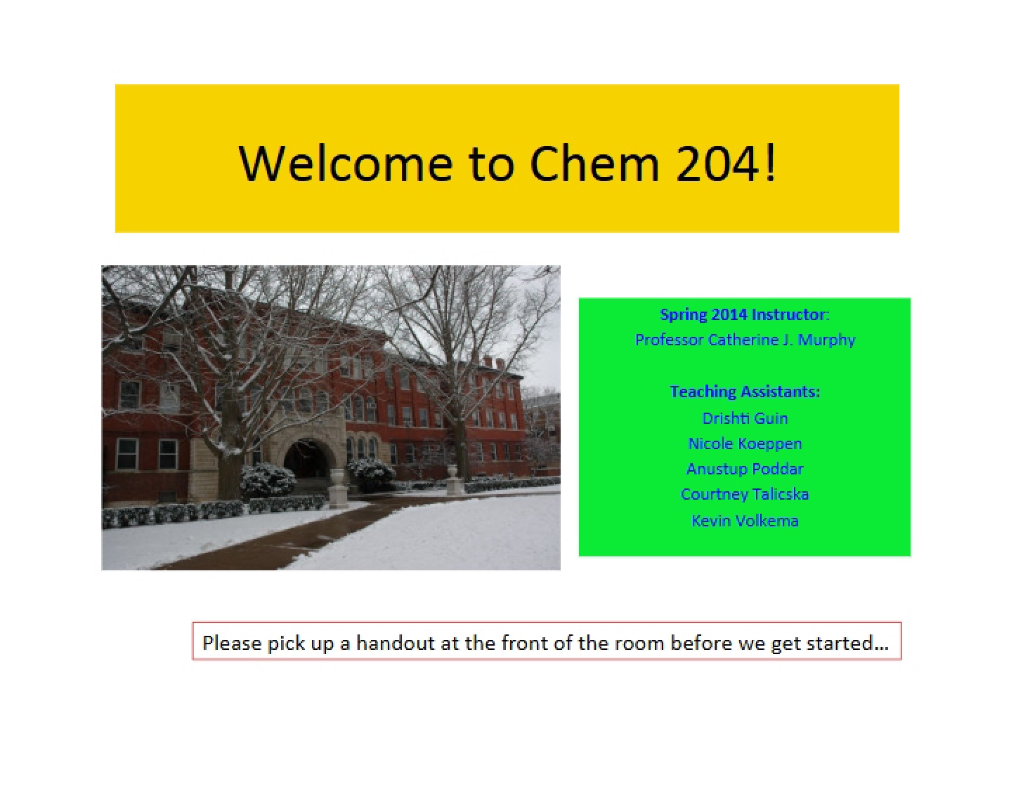Notes January 22, 2014