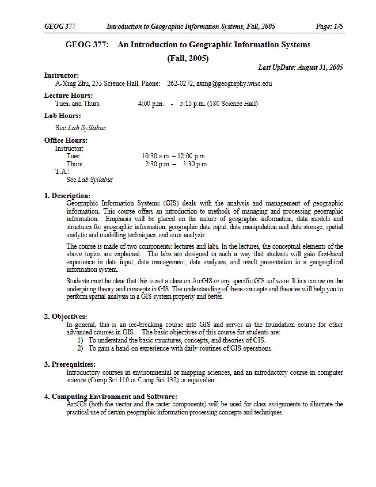 Syllabus for Geog 377S