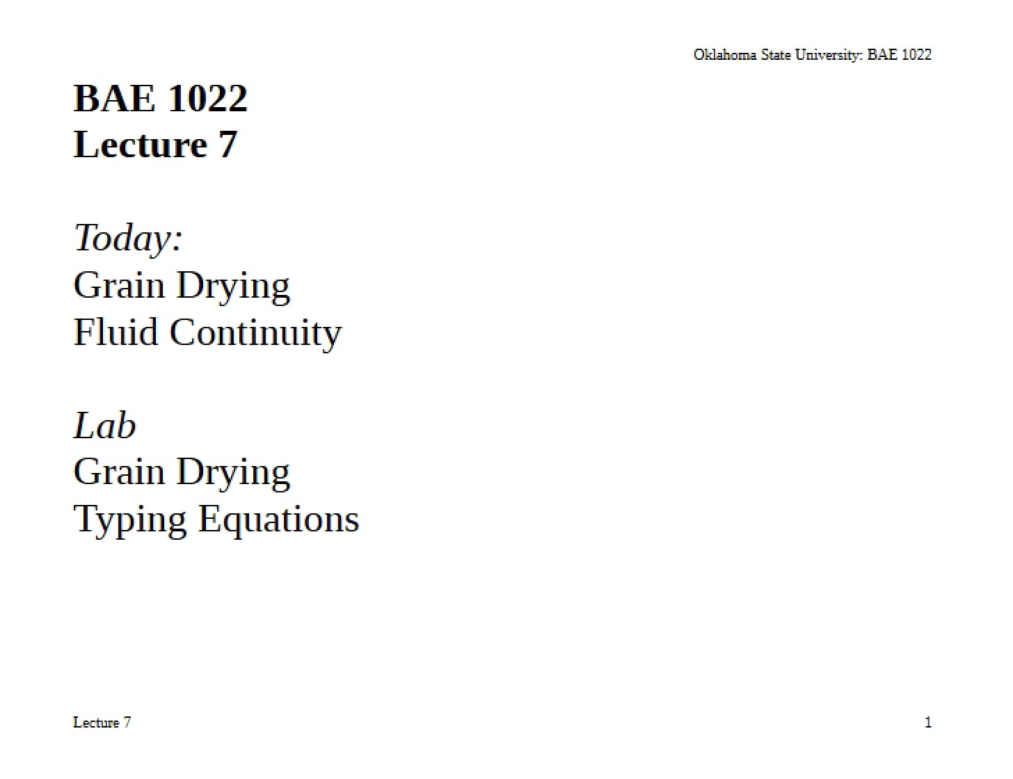 Lecture Text