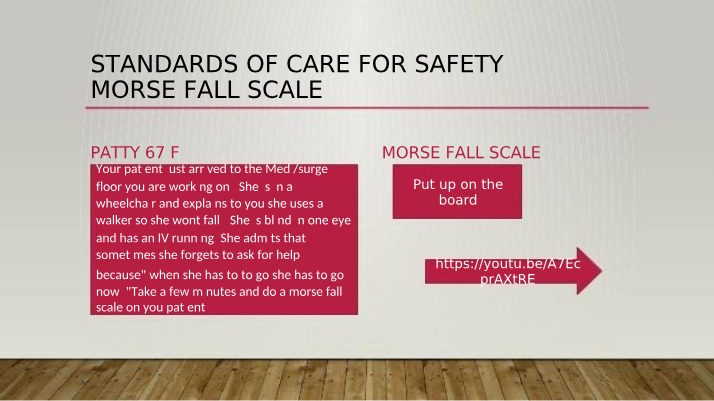 Musculoskeletal System and Morse Fall Scale Study Guide