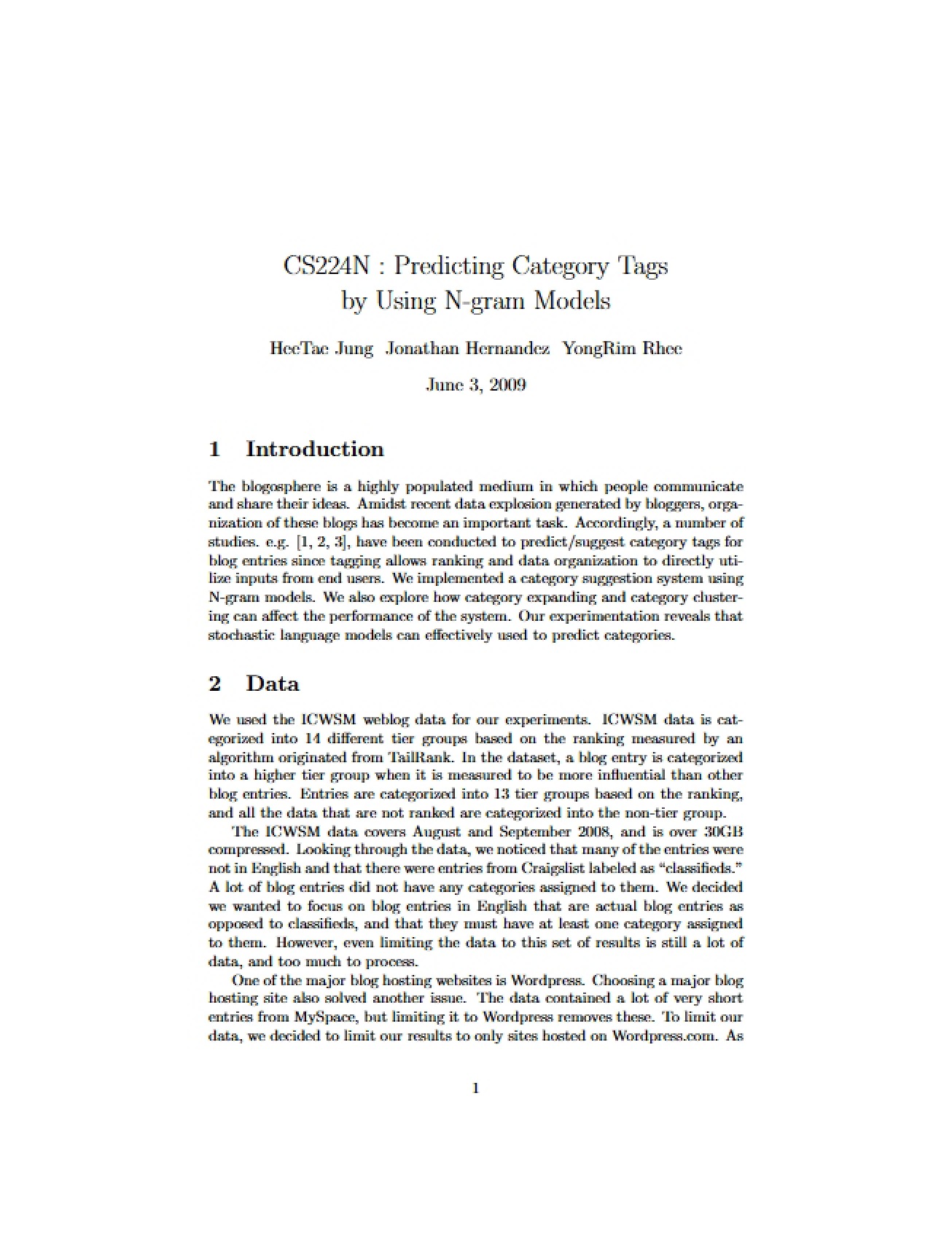 Natural Language Processing with Deep Learning Study Notes (Set 1)