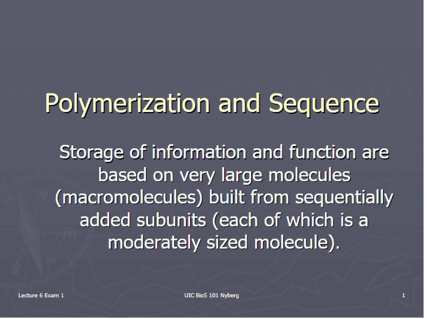 Sequencing Overview