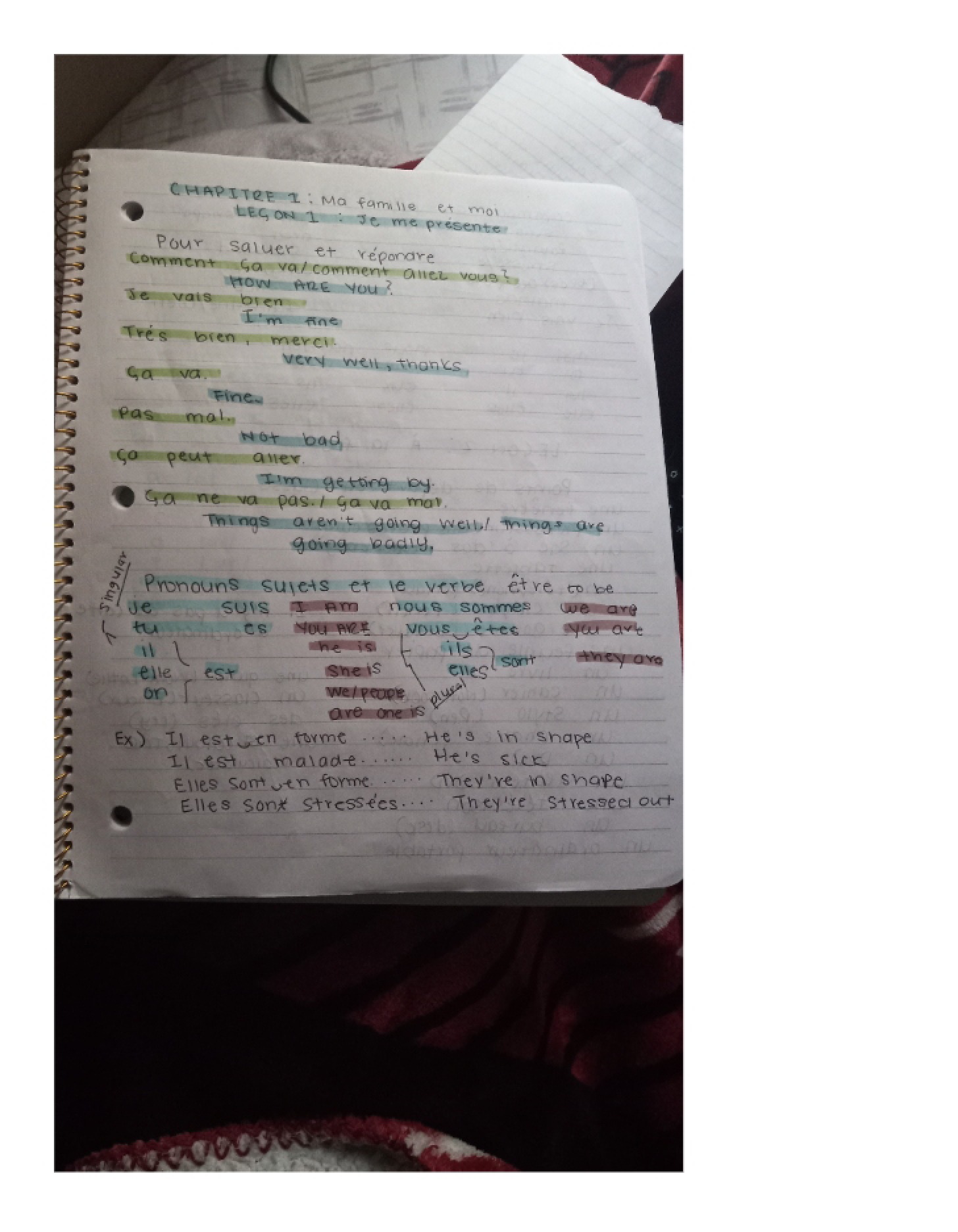 Class Material