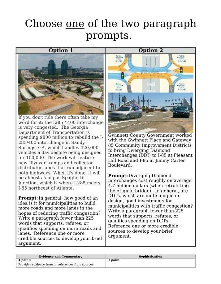 Reducing Traffic Congestion - Should Municipalities Build More Roads