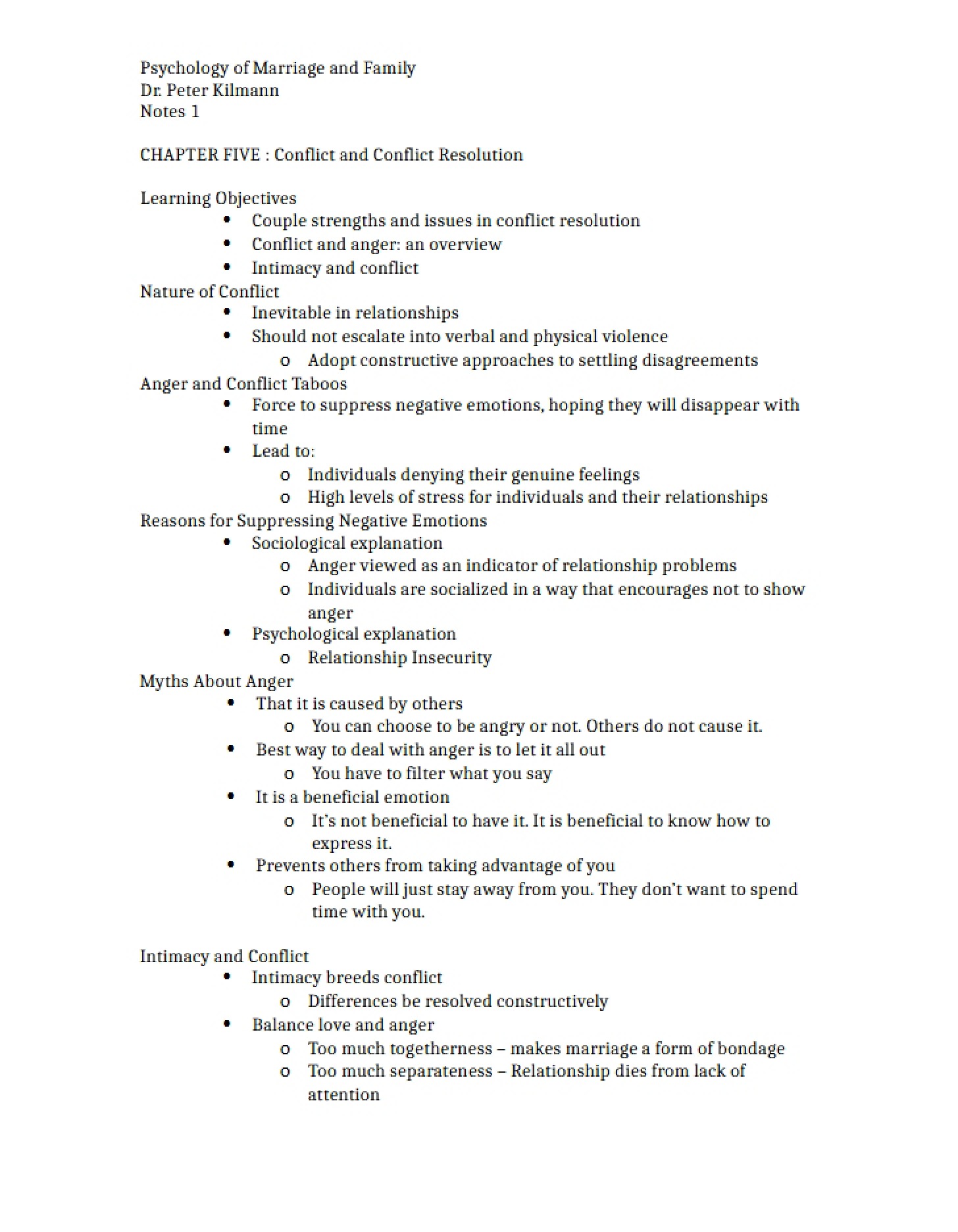 Test Two Notes
