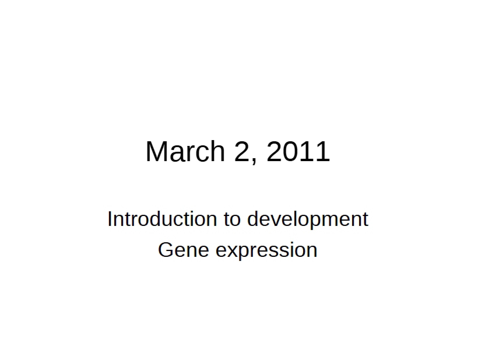 Development Introduction