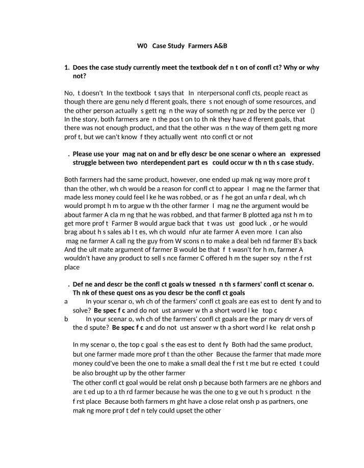 Case Study - Farmers A&B (W05)