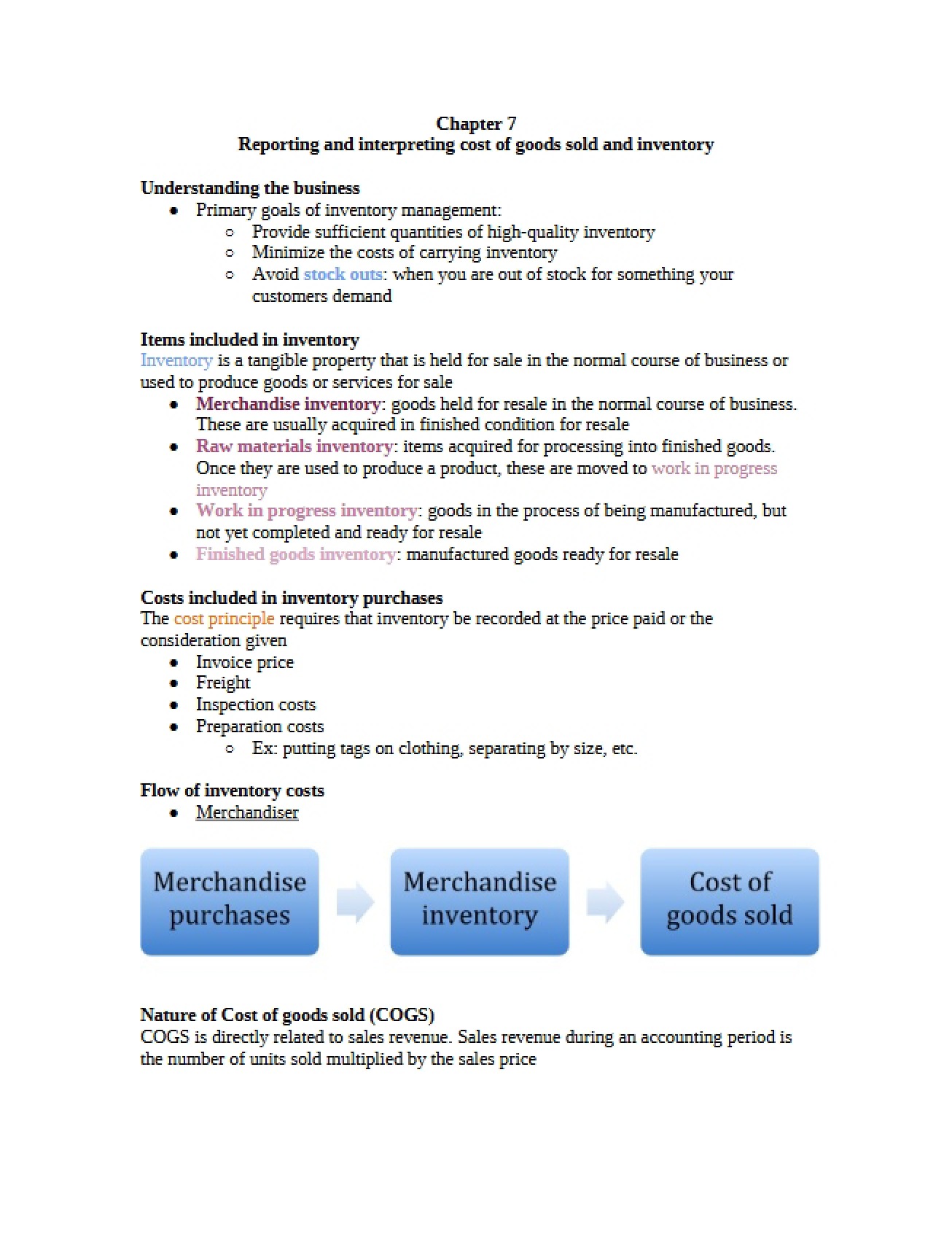 Financial Accounting Chapter 7