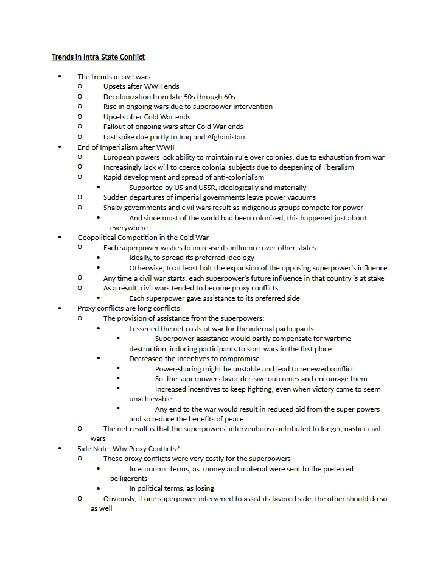 318 Notes Lecture 13