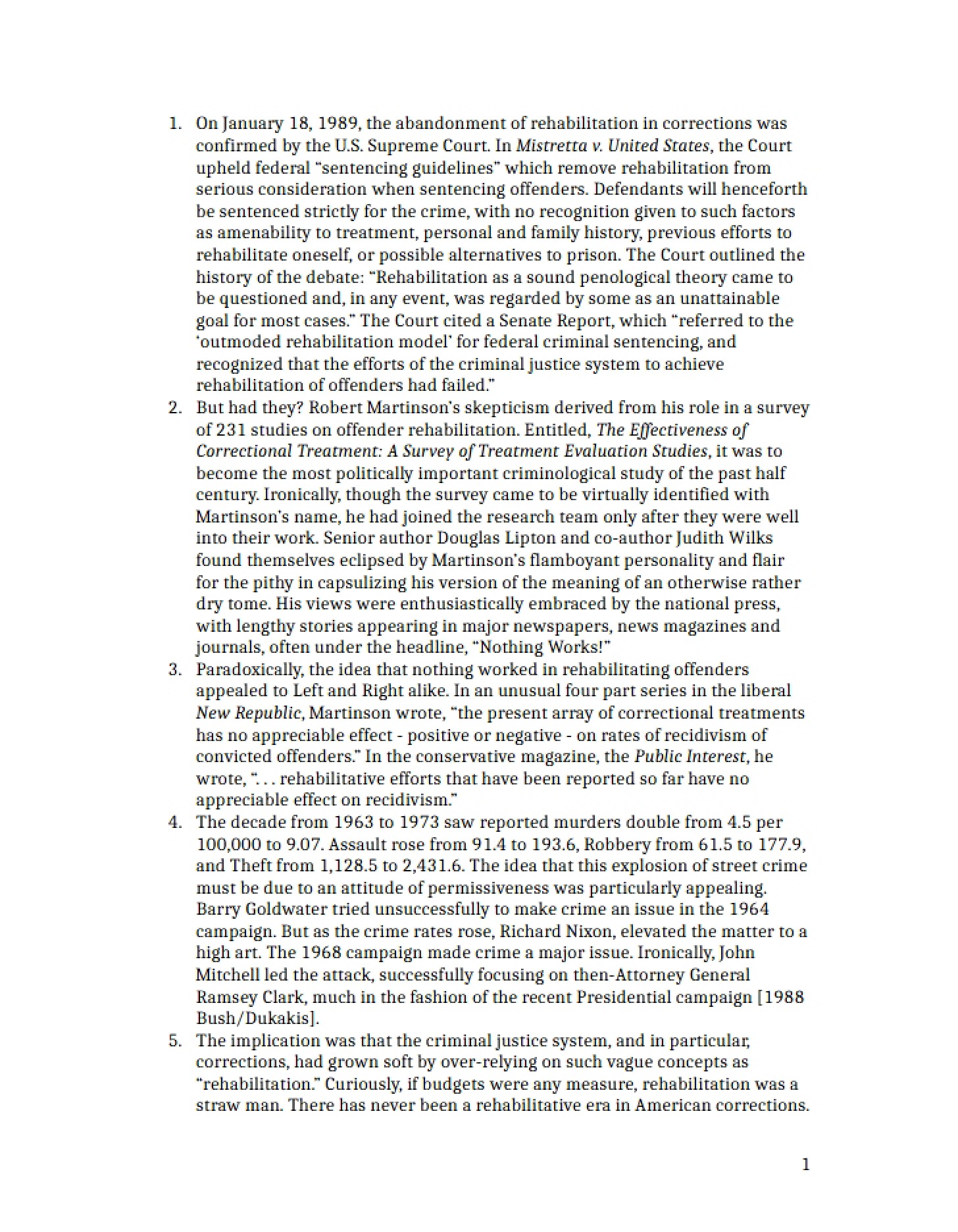 Miller (1989) Excerpts Effective Prison Practices