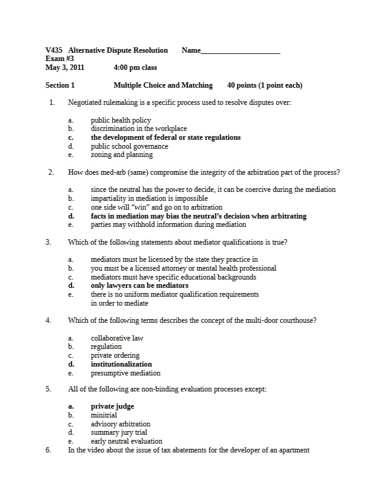 Practice Assessment with Solutions