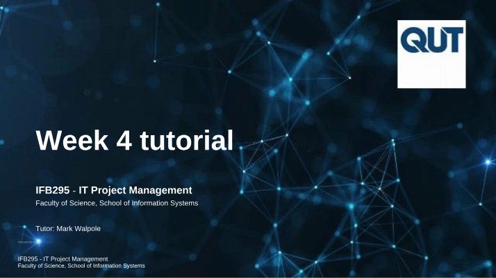 IFB295 Week 4 Tutorial (2022 Semester 2)