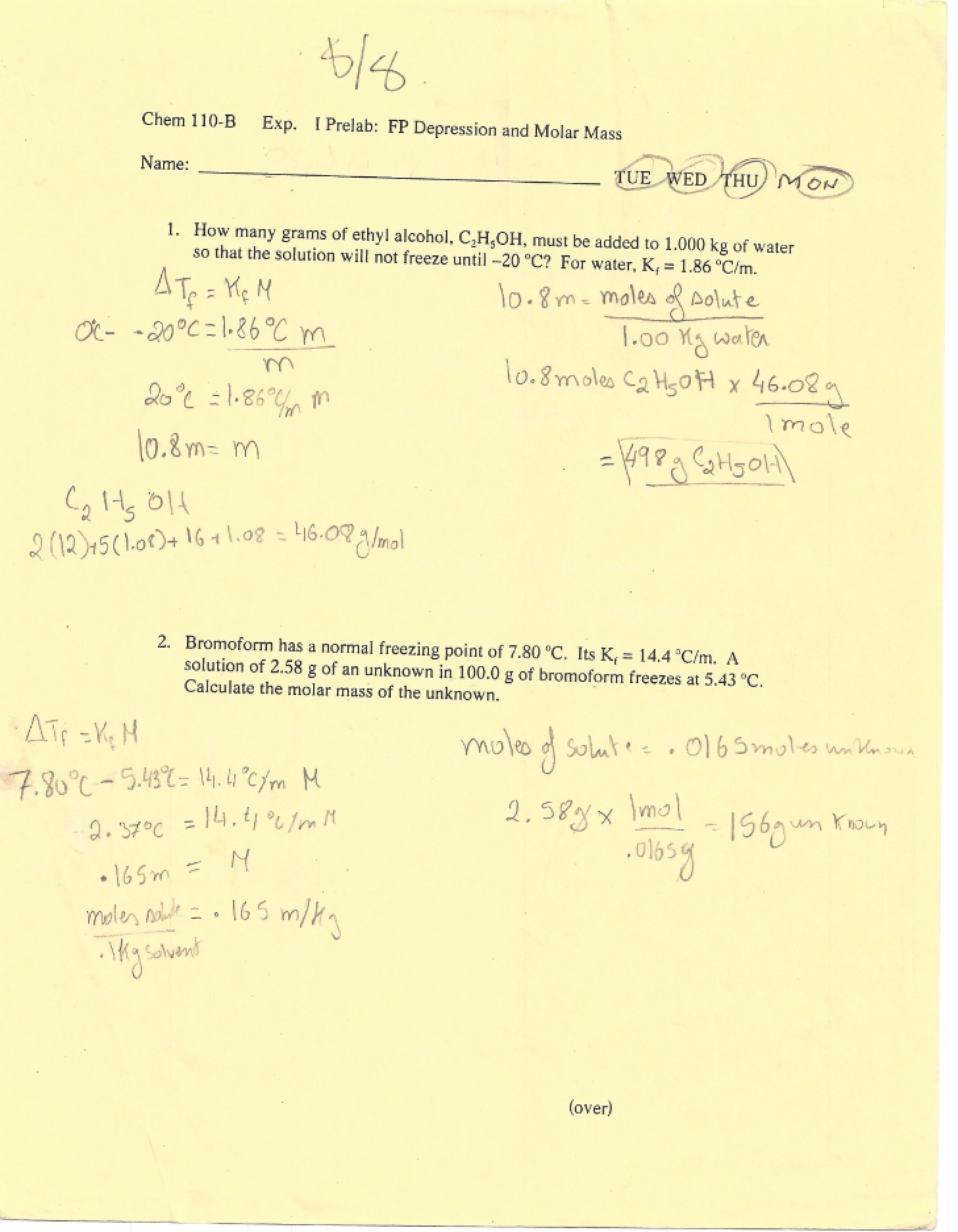 Examination