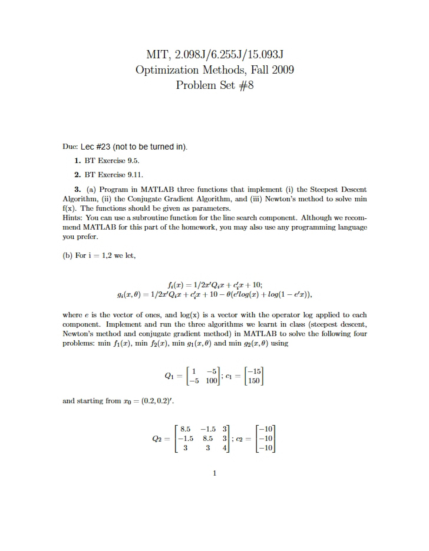 Course Task
