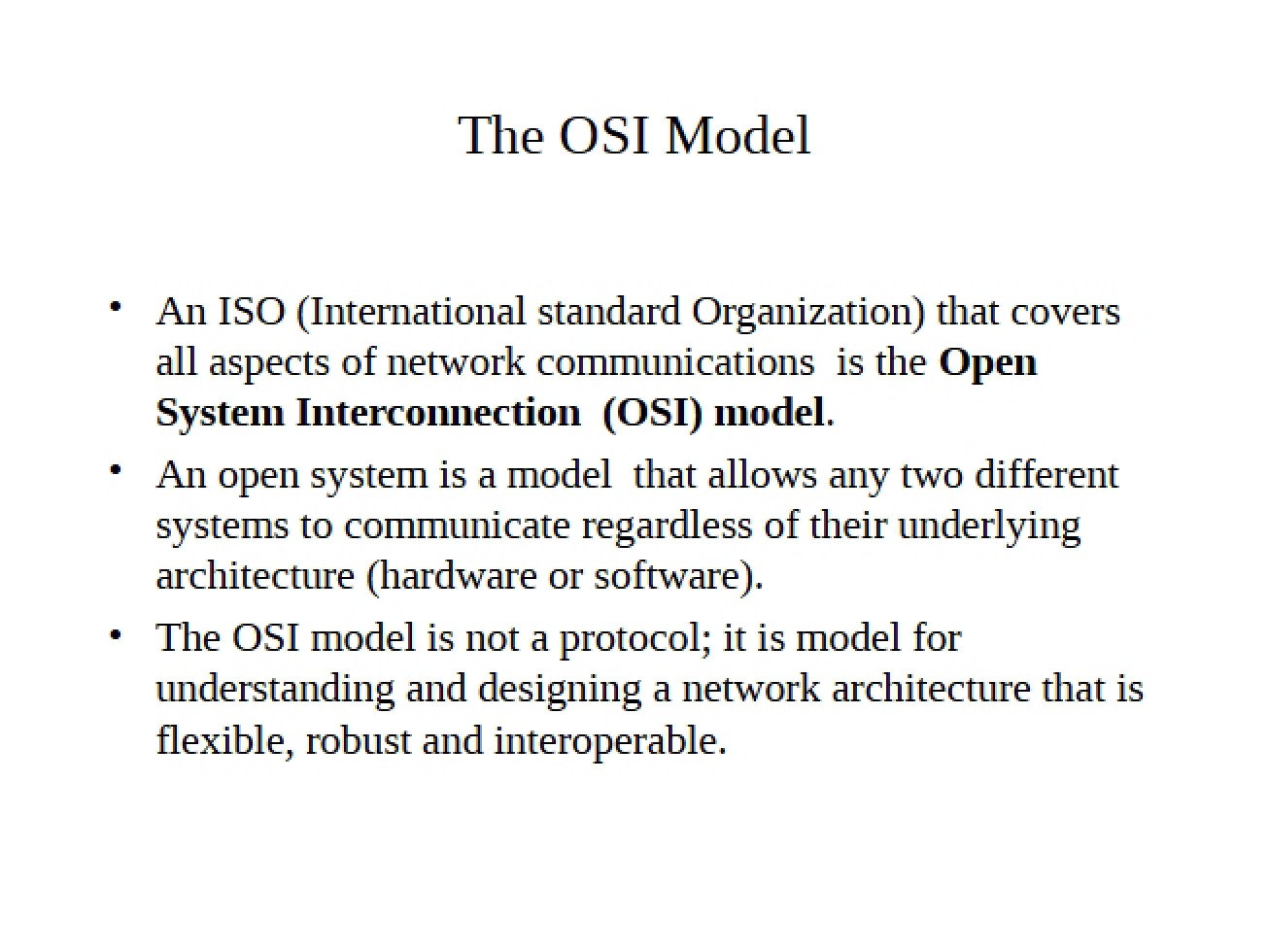 OSI Model