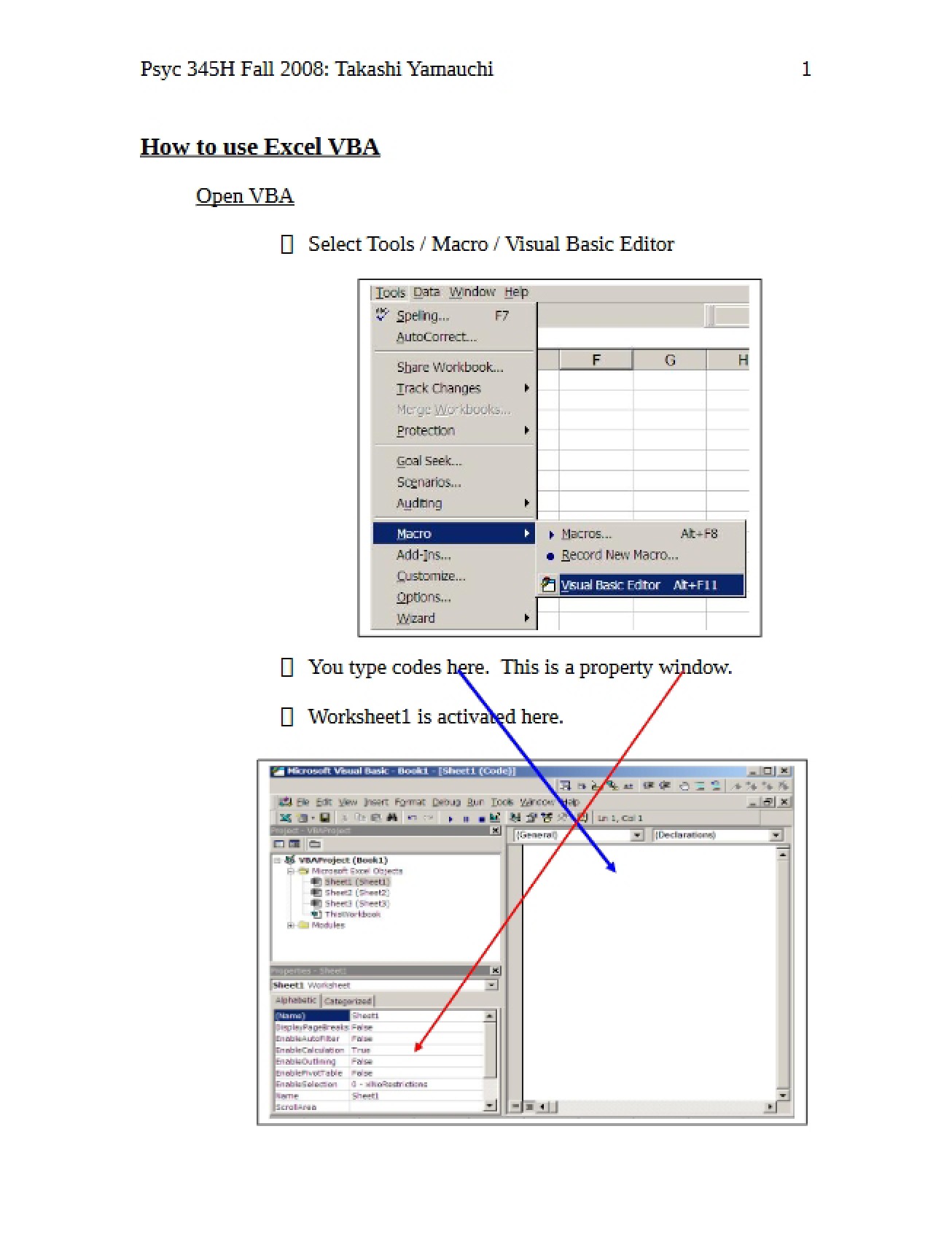 Excel VBA User Guide