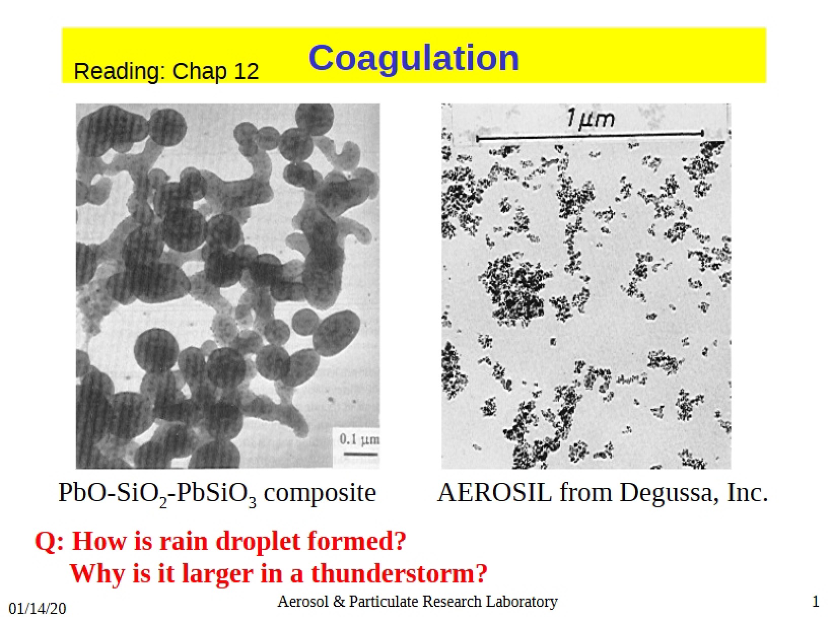Mechanics of Coagulation