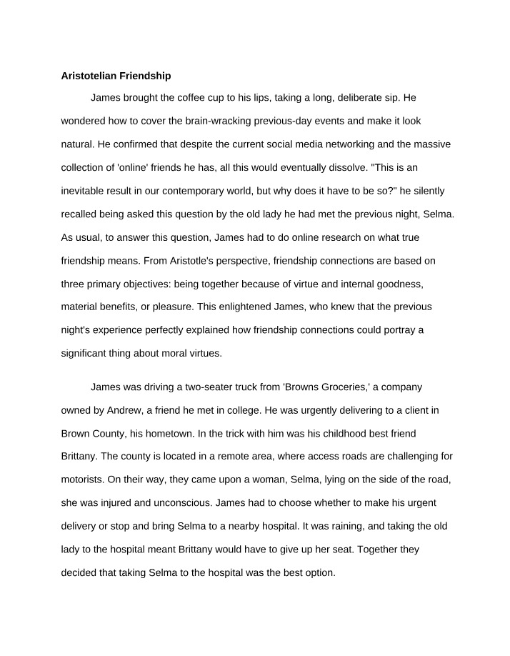 Discussion Questions on Aristotle's Ethics