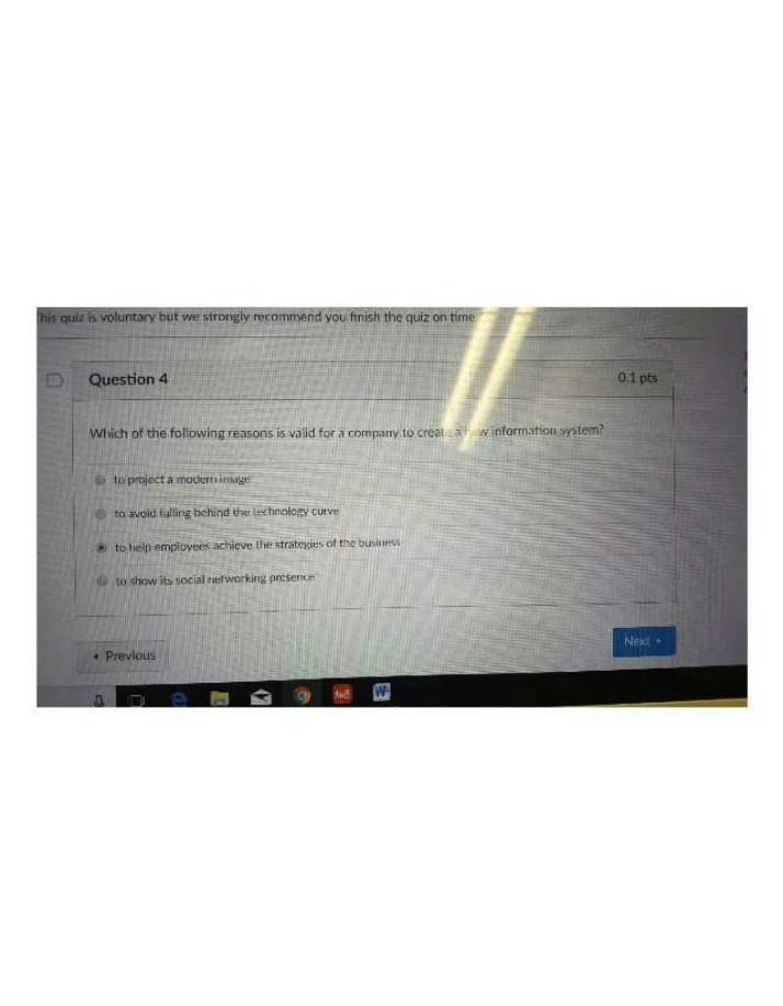 CB2500 Quiz Question 4