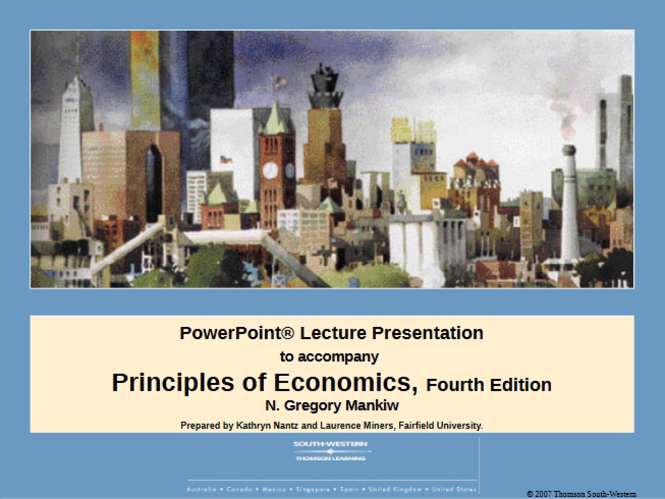 Economics Principles Overview