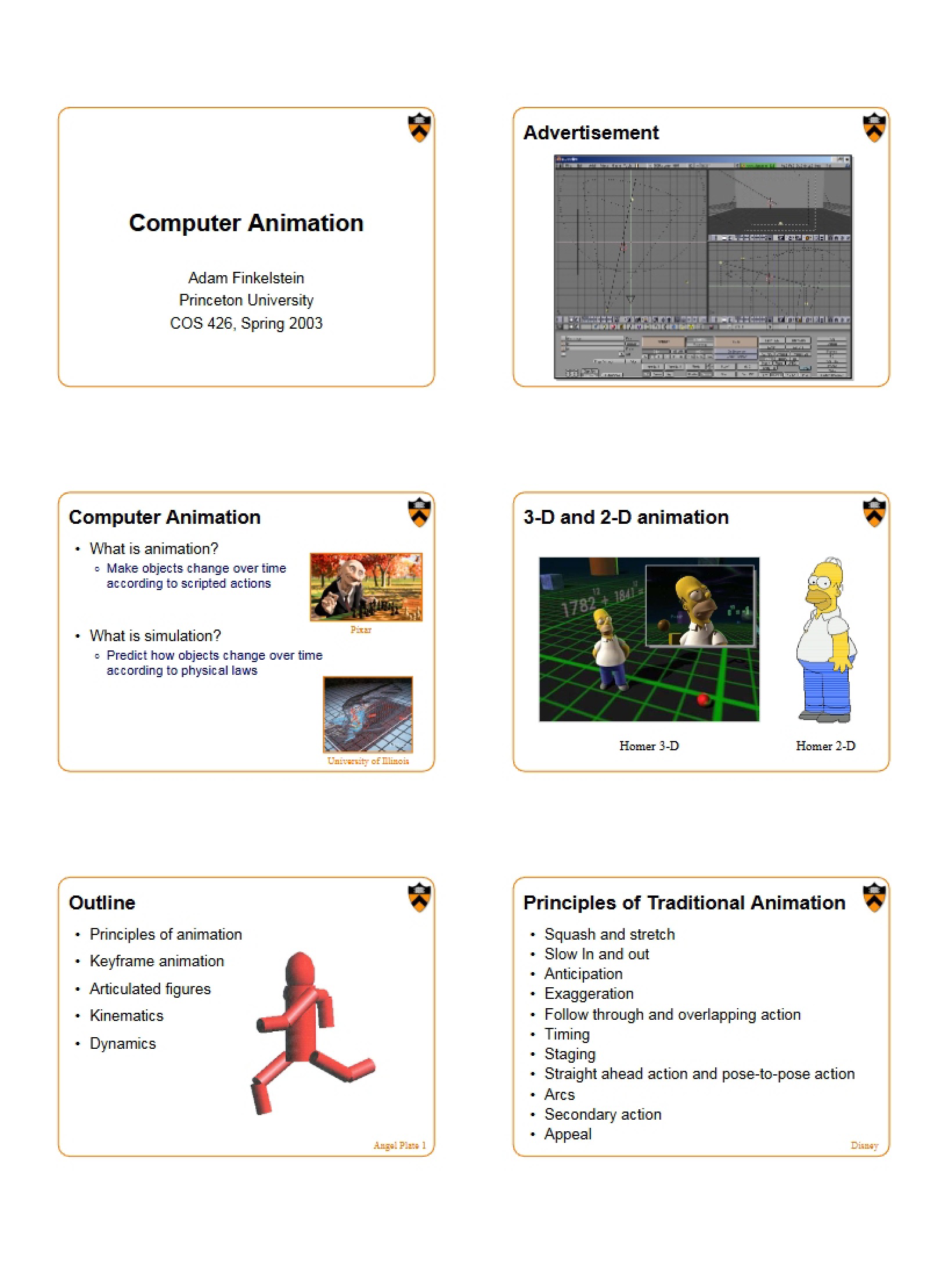 Animation by Computer
