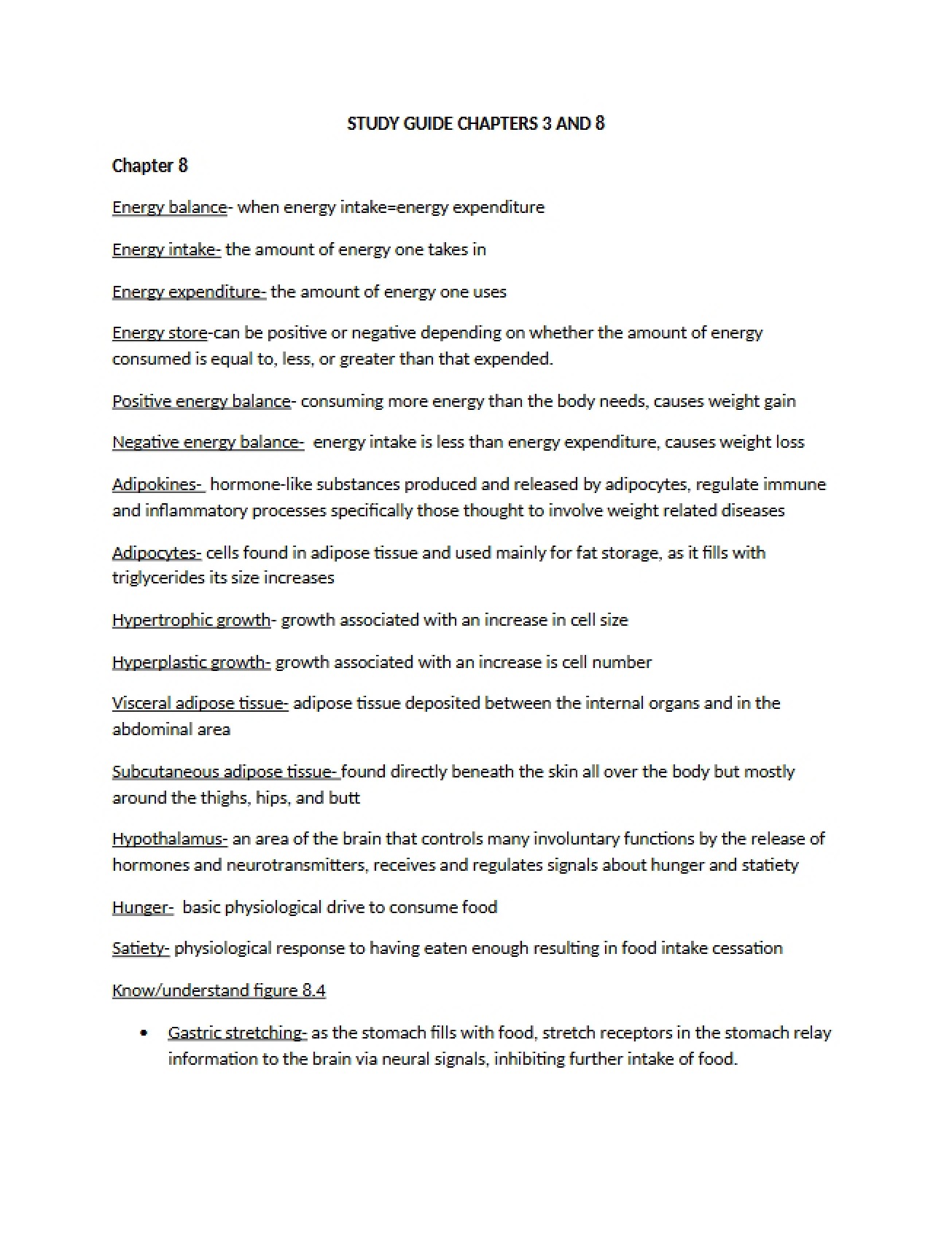 Nutrition Chapter 08