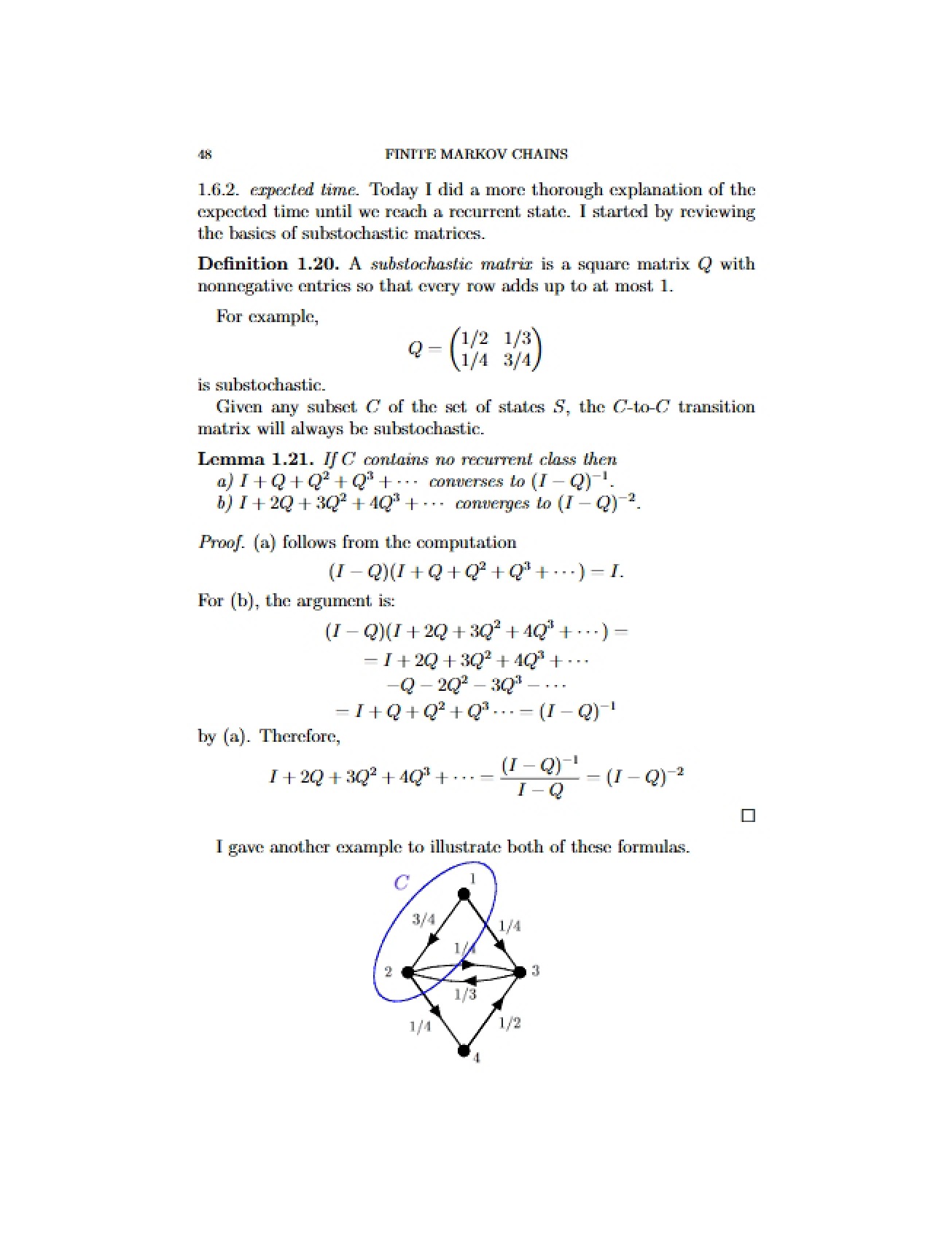 Stochastic Processes Item 49