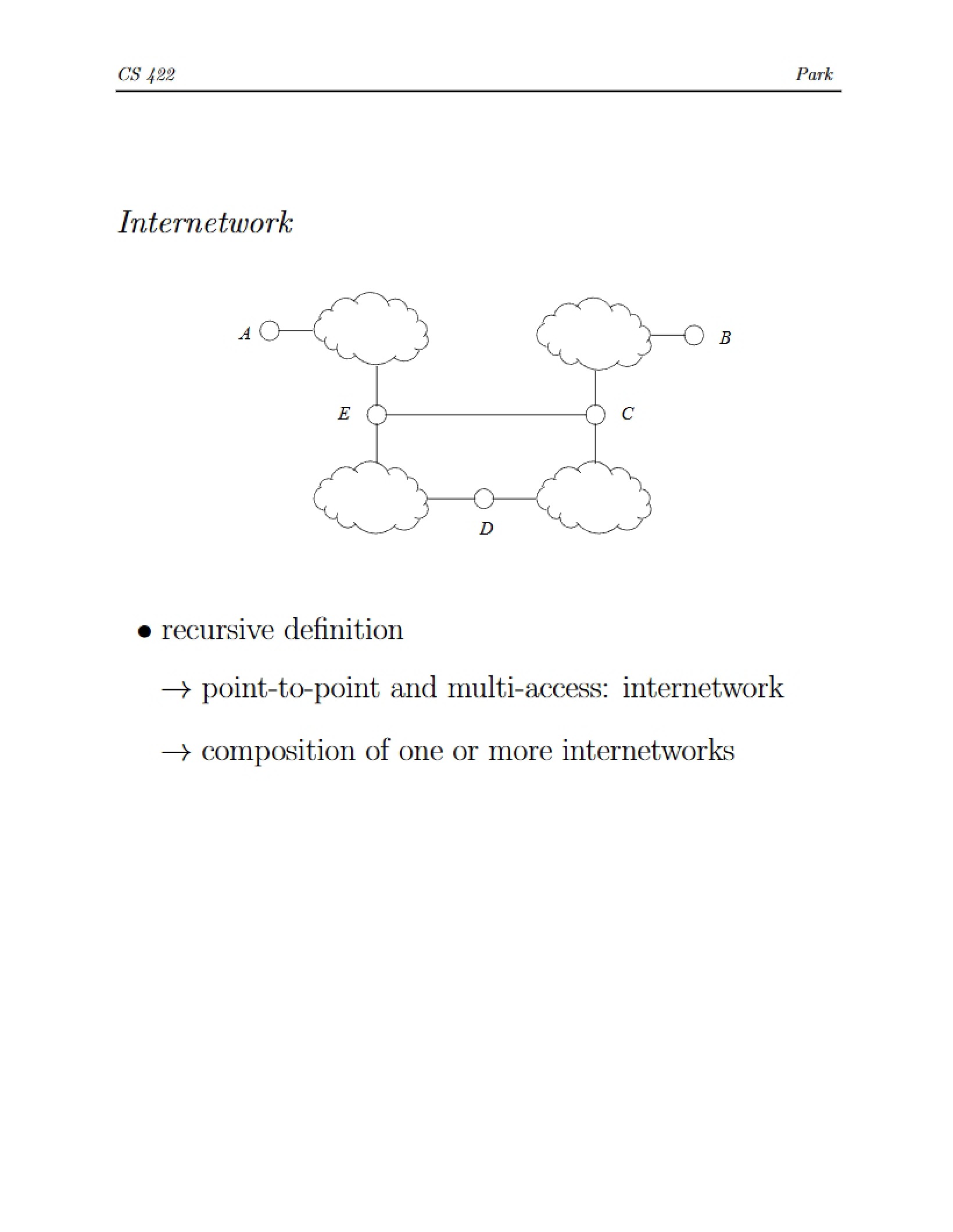 Internetworking
