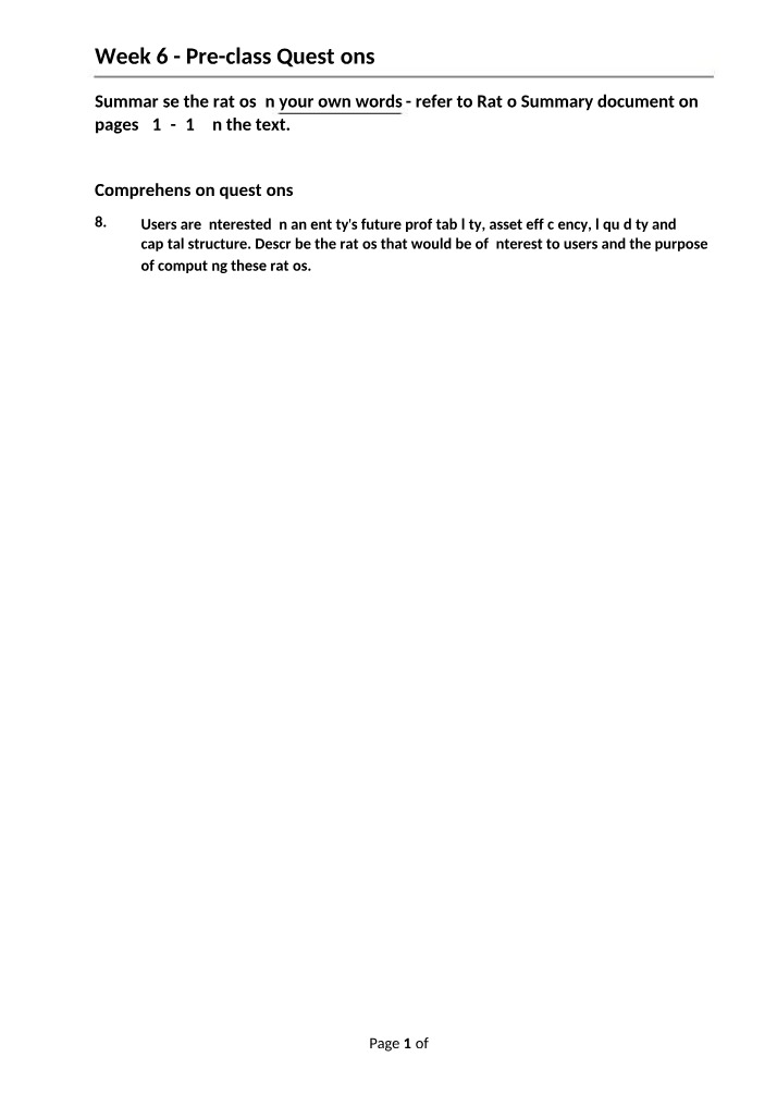 Financial Accounting - Document 09