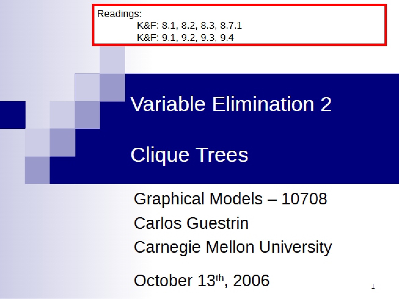 Second Variable Elimination Module